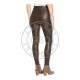 High Quality Women Leather Dress Pants